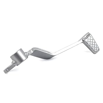 【パッキパキ】 Amazon.com: GZYF Aluminum Rear Brake Pedal Foot Shift Lever